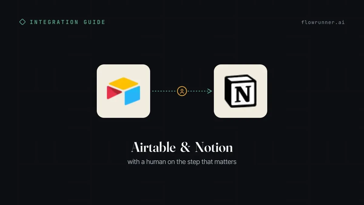 Airtable Notion Integration: Exceptions Logged, Decisions Kept