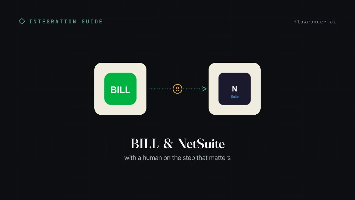 How to Connect BILL with NetSuite (With or Without an AI Agent)