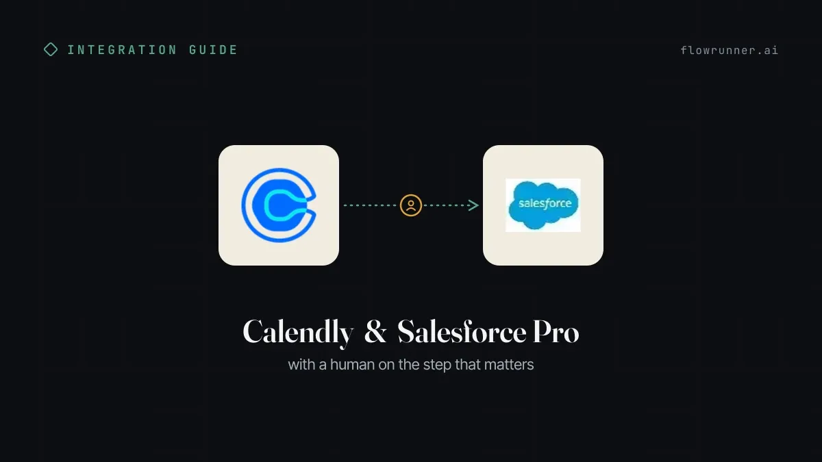How to Connect Calendly with Salesforce Pro (With or Without an AI Agent)