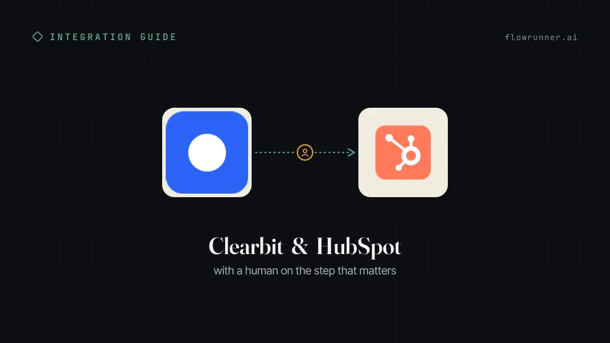 How to Connect Clearbit with HubSpot (With or Without an AI Agent)