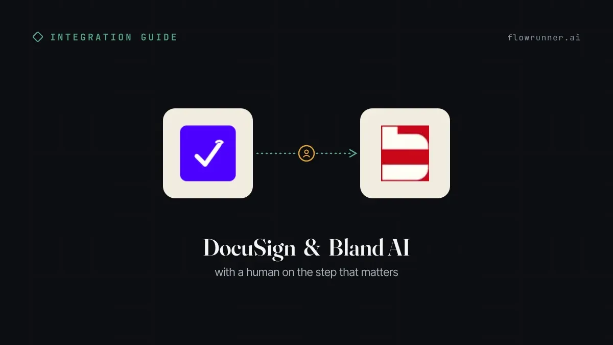 How to Connect DocuSign with Bland AI (With or Without an AI Agent)