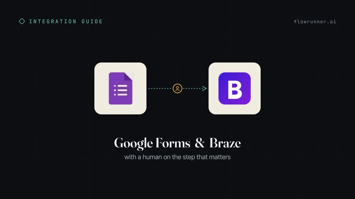 How to Connect Google Forms with Braze (With or Without an AI Agent)
