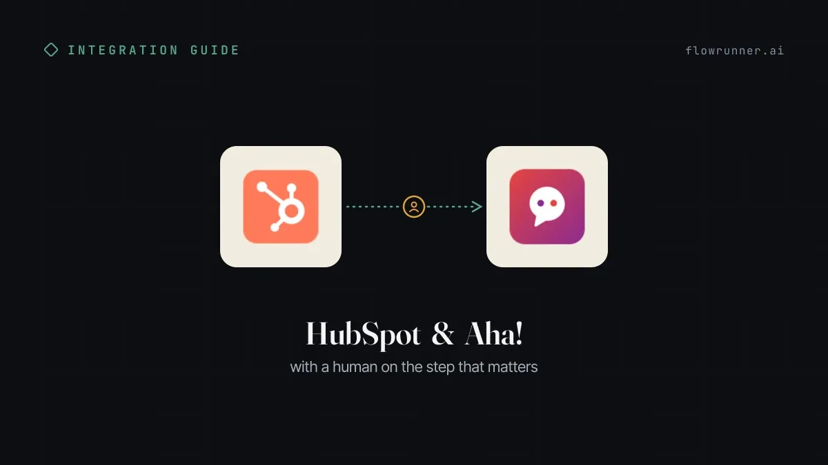 How to Connect HubSpot with Aha! (With or Without an AI Agent)