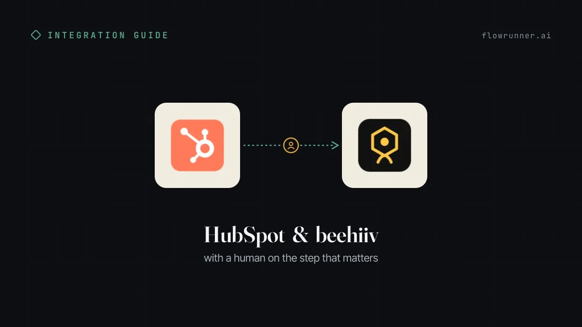 How to Connect HubSpot with beehiiv (With or Without an AI Agent)