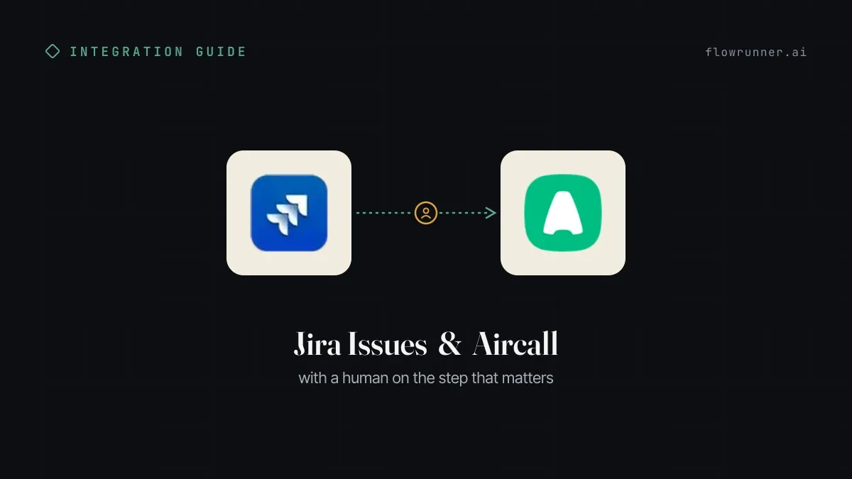 How to Connect Jira with Aircall (With or Without an AI Agent)