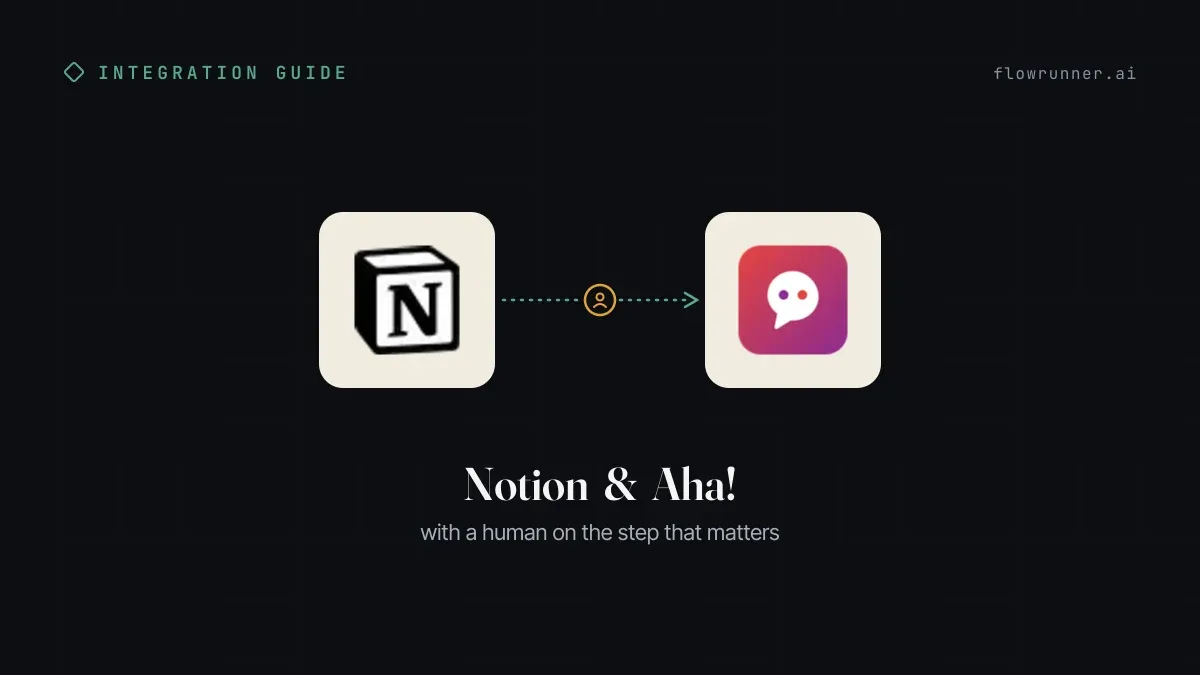 How to Connect Notion with Aha! (With or Without an AI Agent)
