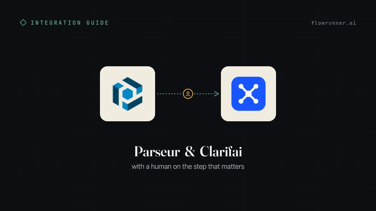 How to Connect Parseur with Clarifai (With or Without an AI Agent)