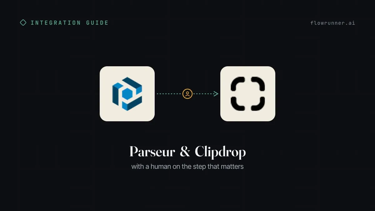 How to Connect Parseur with Clipdrop (With or Without an AI Agent)