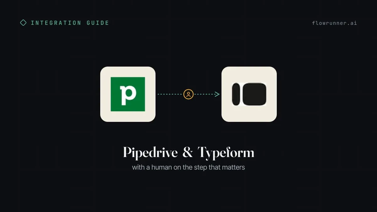 The Pipedrive Typeform Integration That Turns Forms Into Deals
