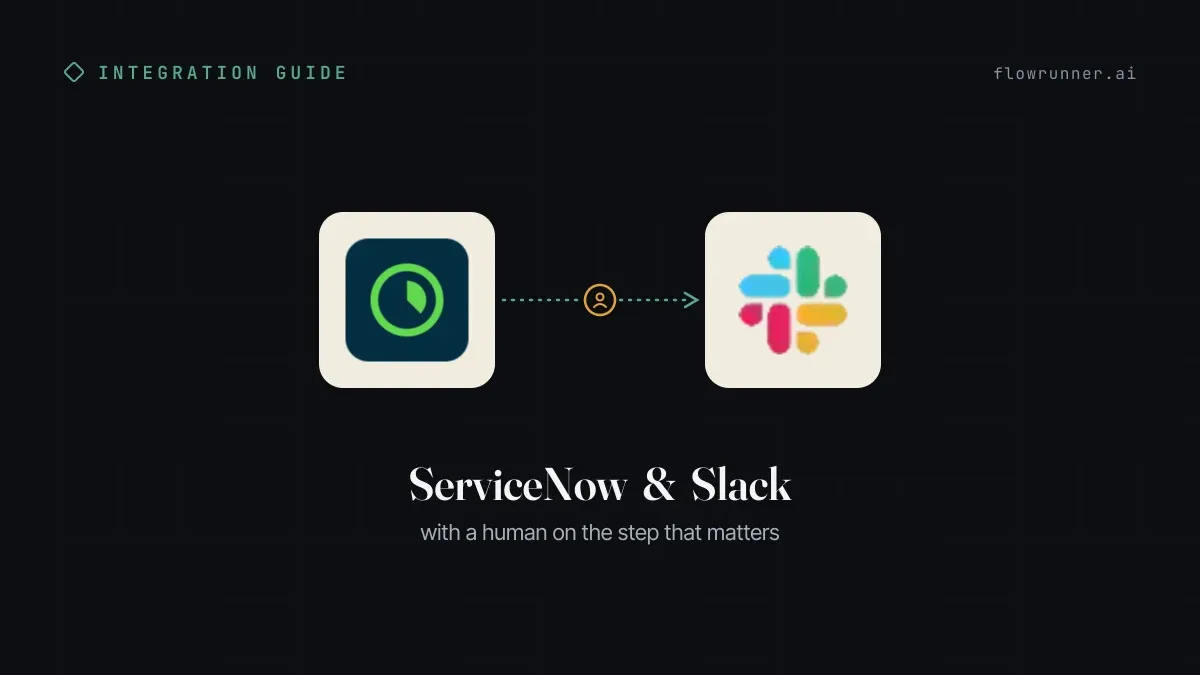 How to Connect ServiceNow with Slack (With or Without an AI Agent)