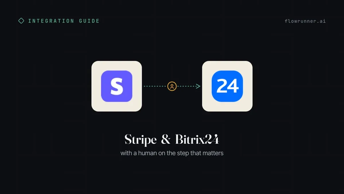How to Connect Stripe with Bitrix24 (With or Without an AI Agent)