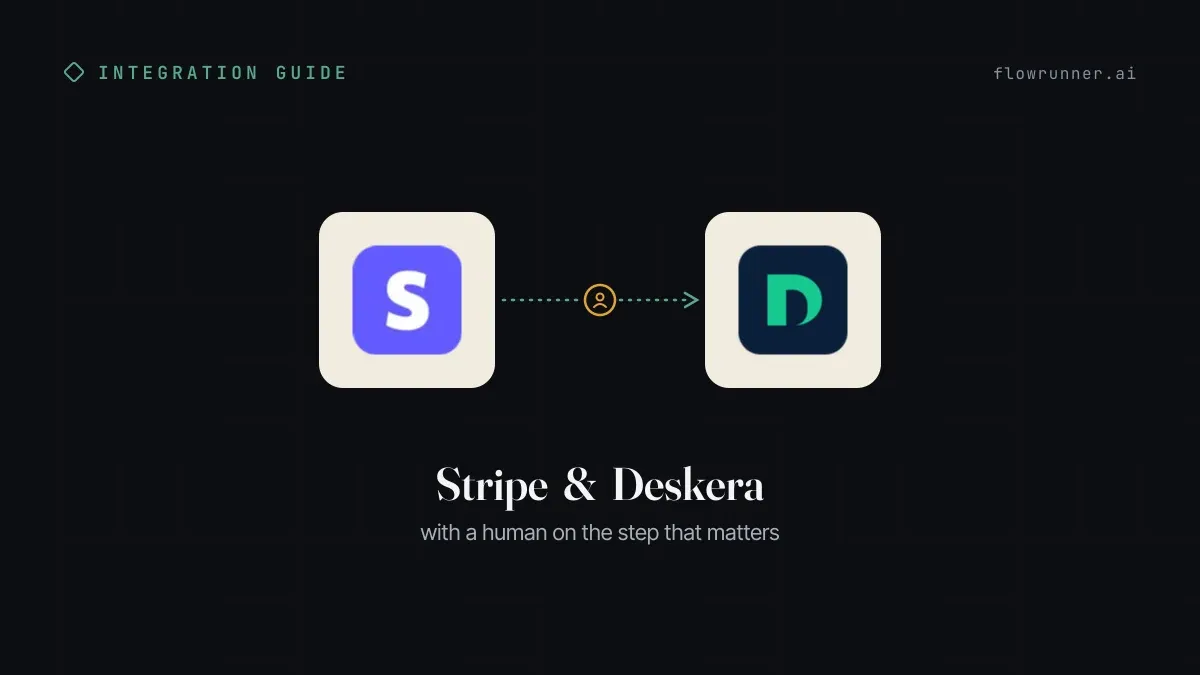 How to Connect Stripe with Deskera (With or Without an AI Agent)