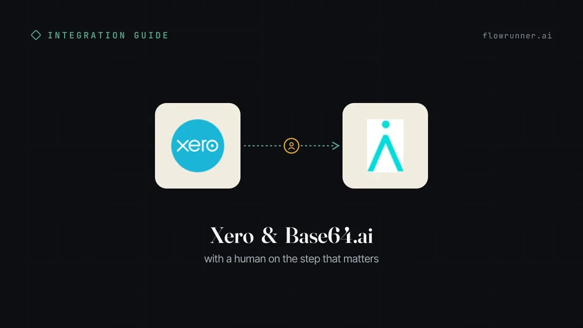 How to Connect Xero with Base64.ai (With or Without an AI Agent)