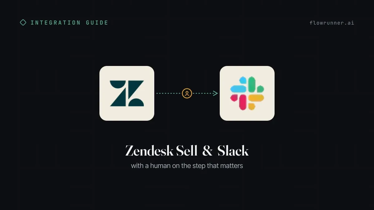 Can an AI Agent Route Zendesk Sell Exceptions to Slack?